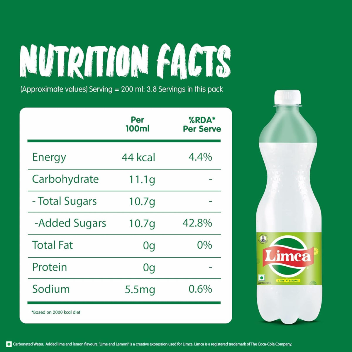 Limca Lemon Soft Drink
