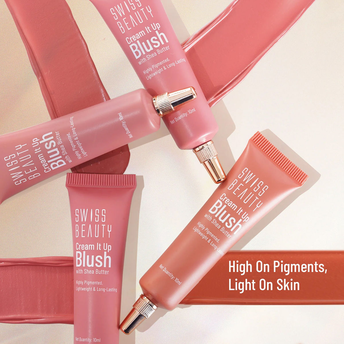 Swiss Beauty Cream It Up Blusher With Shea Butter - 2 Natural Flush