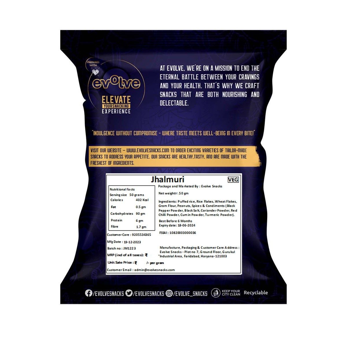 Evolve Snacks Jhalmuri