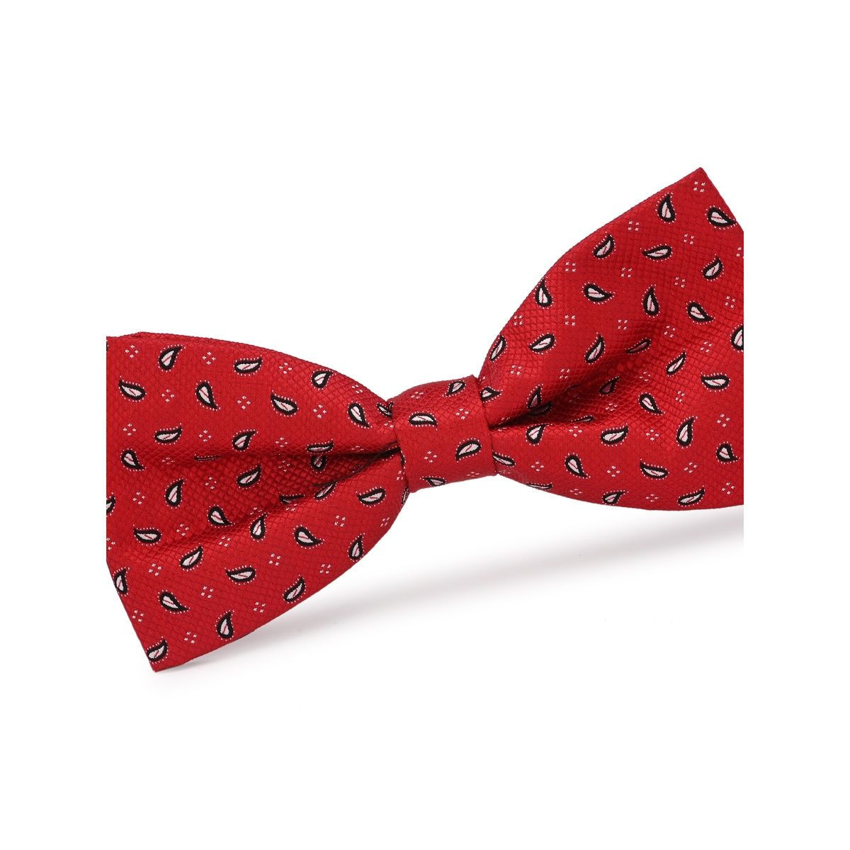 Calvadoss Men's Knitted Bow Tie | Bow 3001 | Red