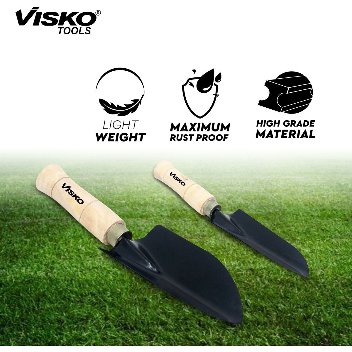 Visko 650 Garden Tools Set With 4 Pieces Garden Tool Kit