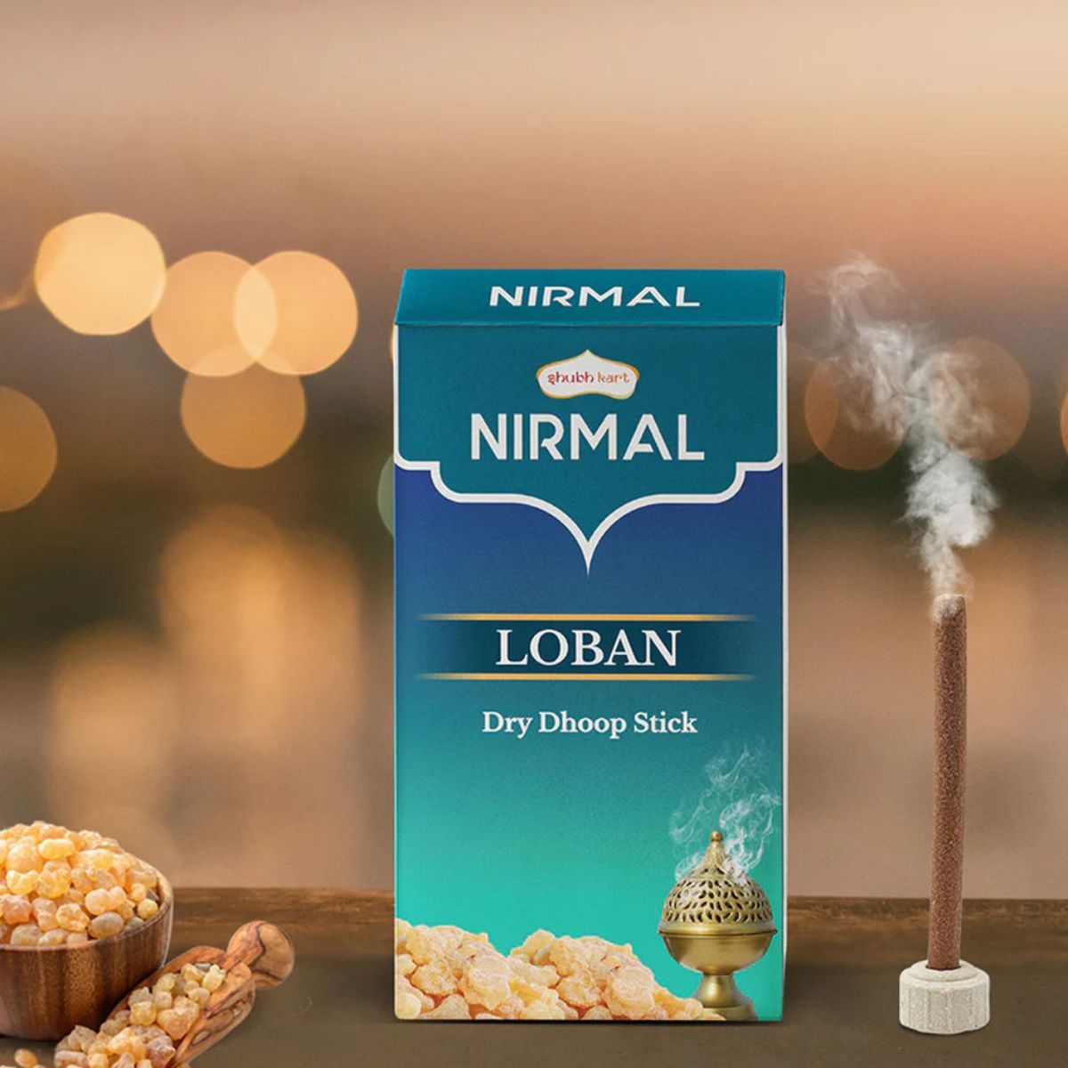 Shubhkart Nirmal Loban Dry Dhoop Stick 10 pc Combo