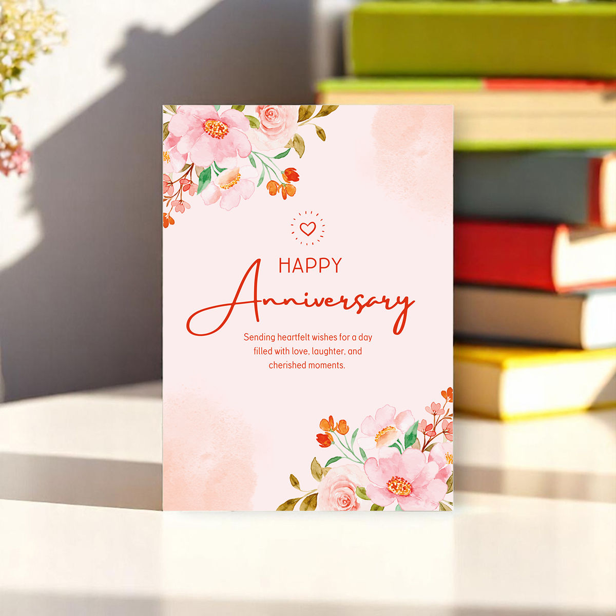 House Of Festivals Happy Anniversary Greeting Card - Design 4