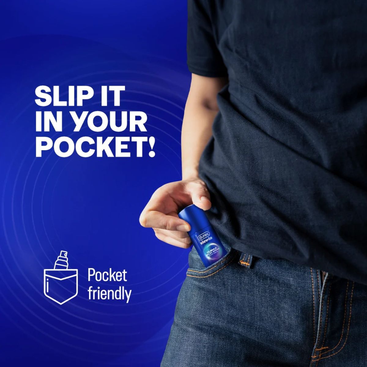 Durex Elevate Climax Delay Spray For Men, With Dual Active Formula
