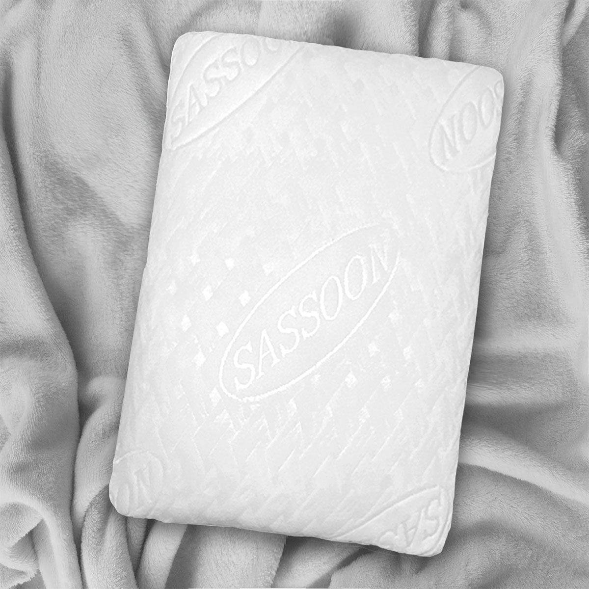 Sassoon Laika Memory Foam Bed Pillow