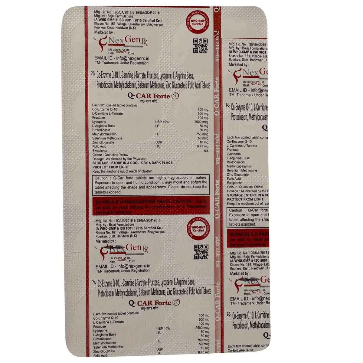 Q Car Forte Tablets