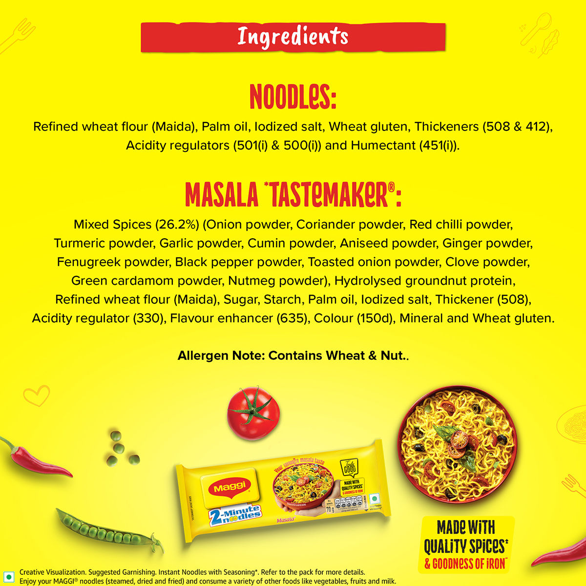 Maggi 2-Minute Noodles Masala