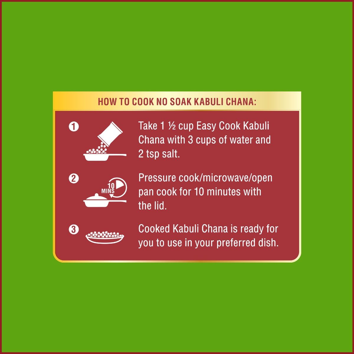 Tata Sampann Easy Cook Kabuli Chana
