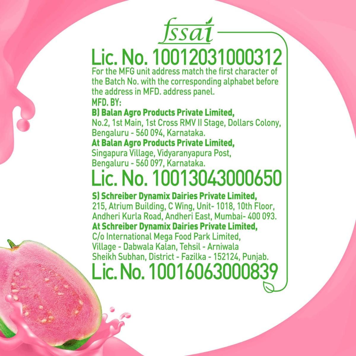 B Natural Guava Fruit Juice