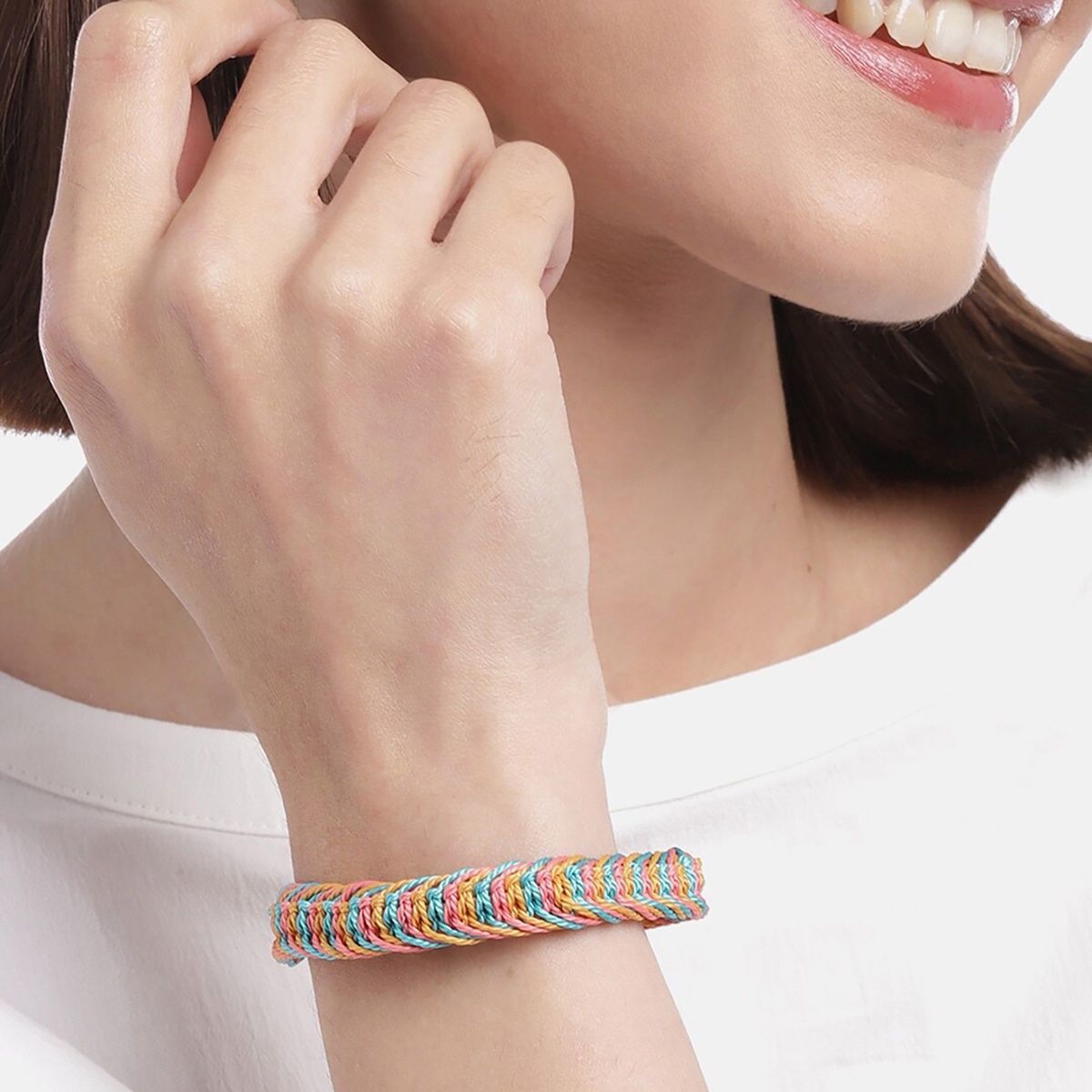 Carlton London Set of 5 Stacking Bracelet | FJB3388