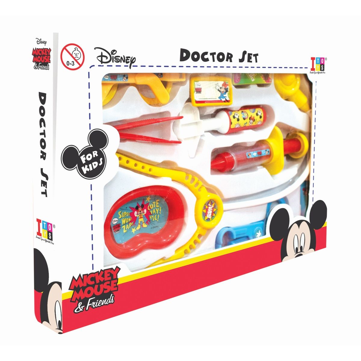 Itoys Doctor Set Box-mickey Mouse (Colour May Vary)