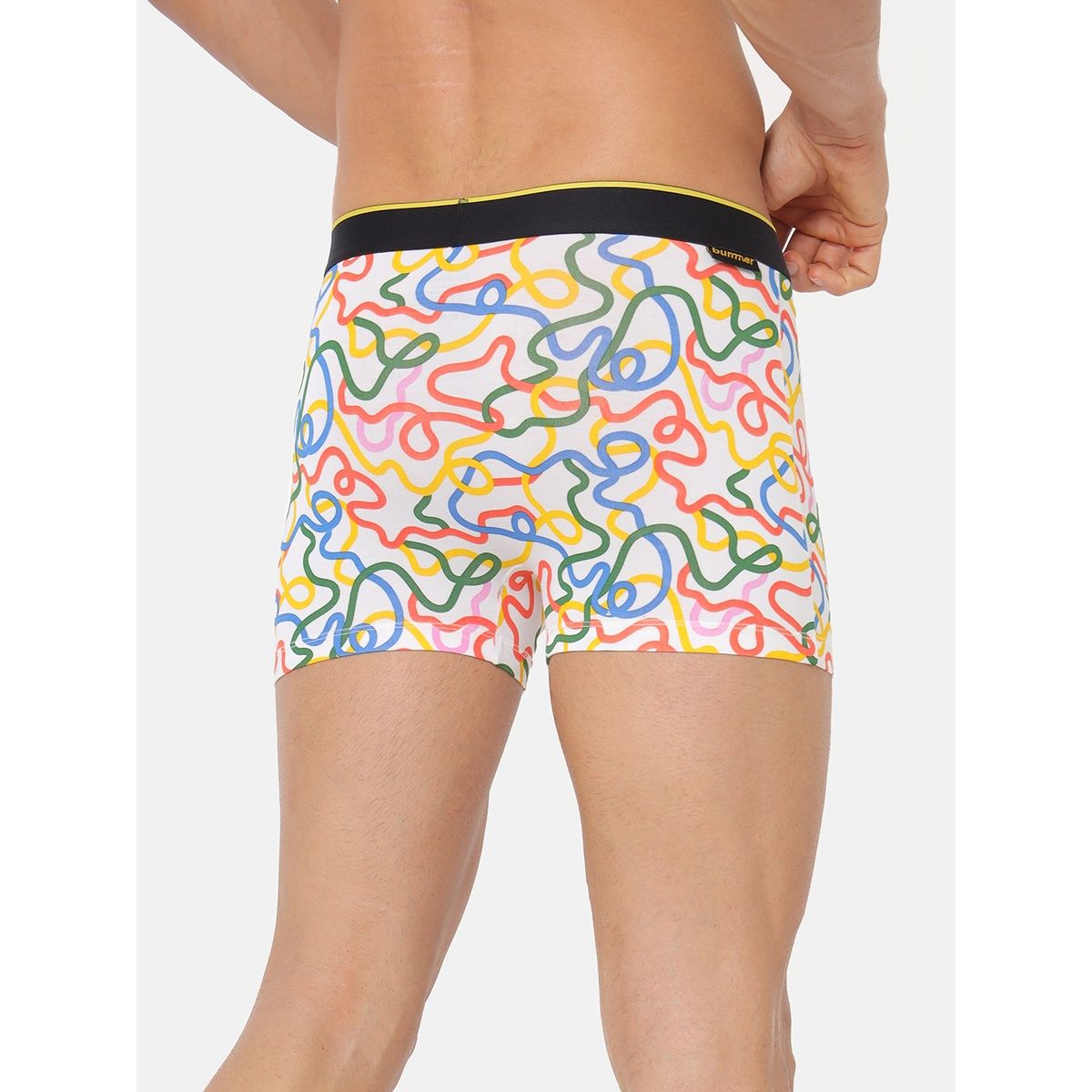 Bummer Men's Printed Micro Modal Trunk Underwear | String Theory - L