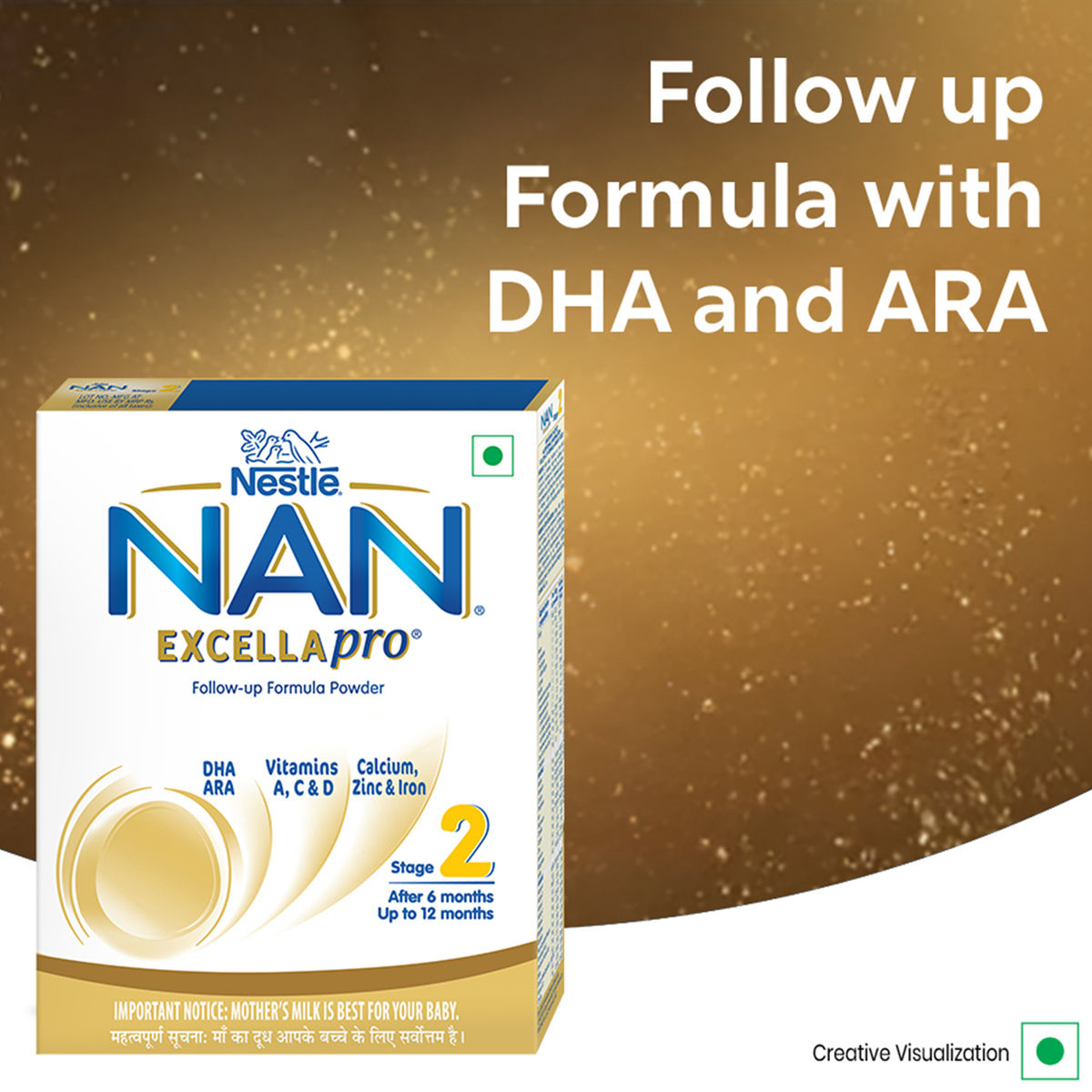 Nestle Nan Excellapro Stage 2 Follow-Up Formula 6+ Months 400 g Combo