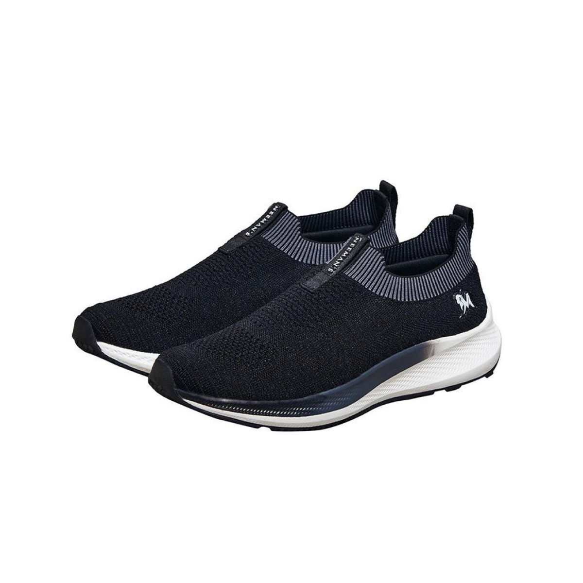 Neeman's Grip Fit Slip Ons | Black | Size- 10