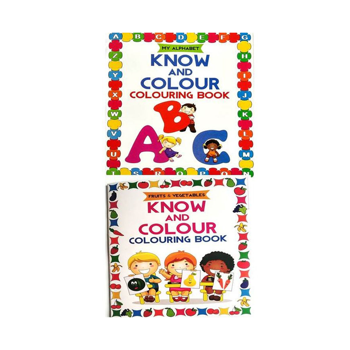 Sterling Know & Colour Colouring Books (Pack of 4)