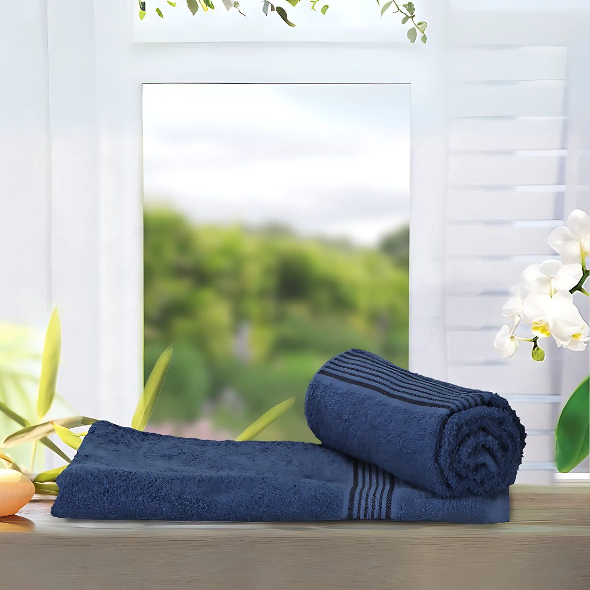 Bianca Bath Towel Soft Blue