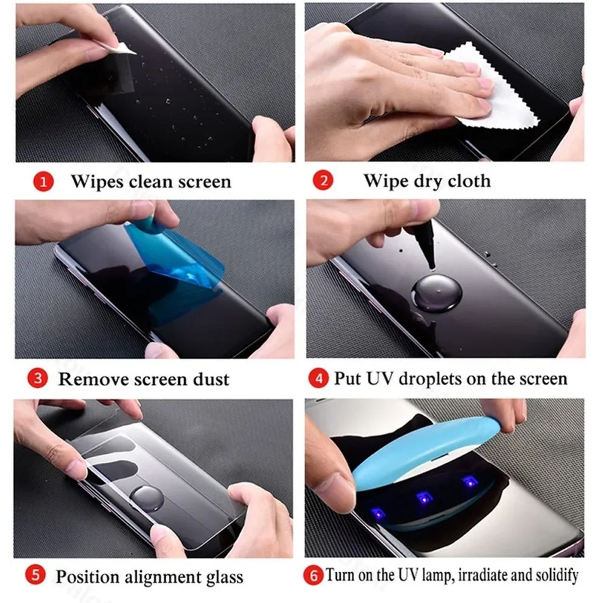 Kwine Case Redmi Note 13 Pro Plus Tempered Glass Screen Protector