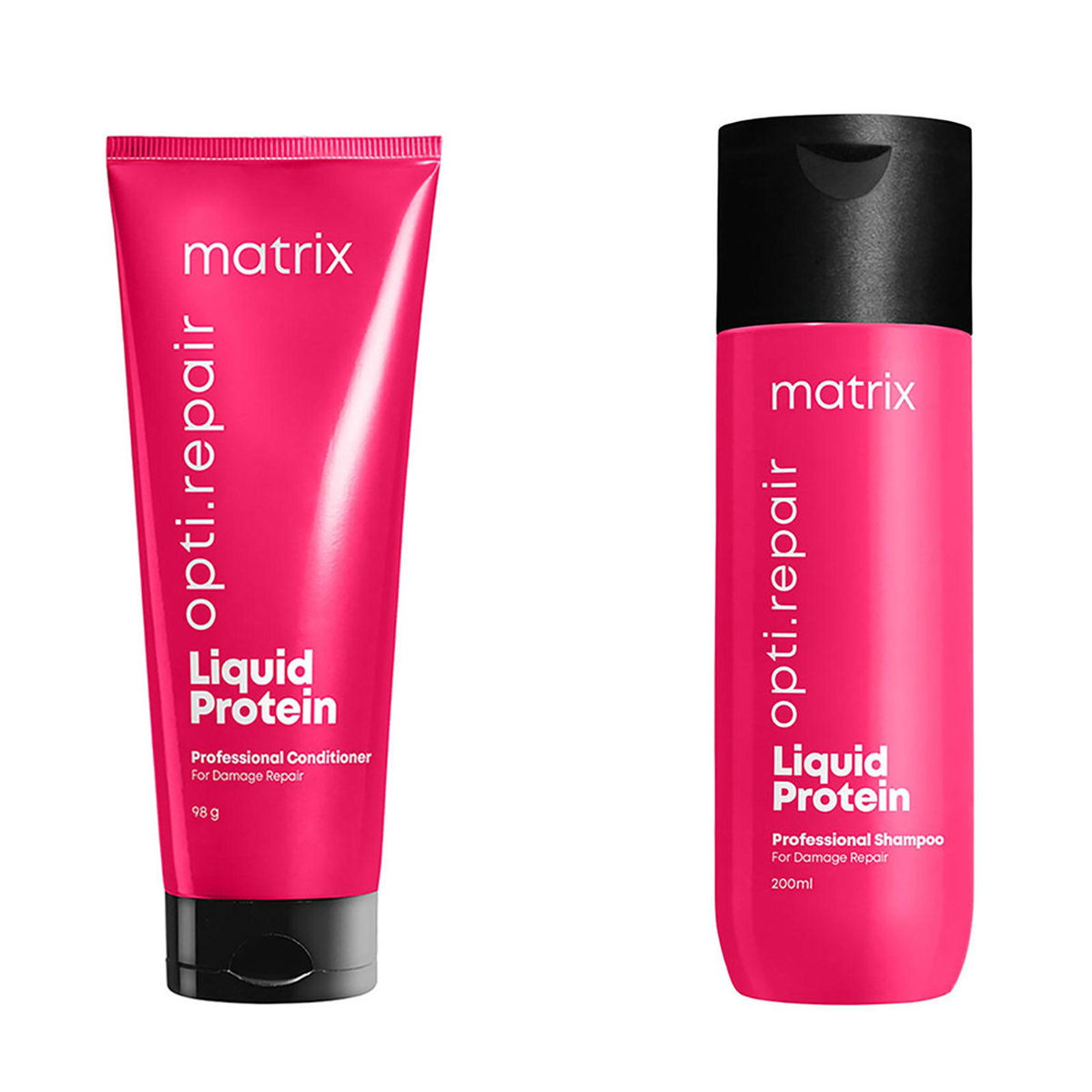 Matrix Opti Repair Shampoo (200ml) & Matrix Opti Repair Conditioner (98ml) Combo