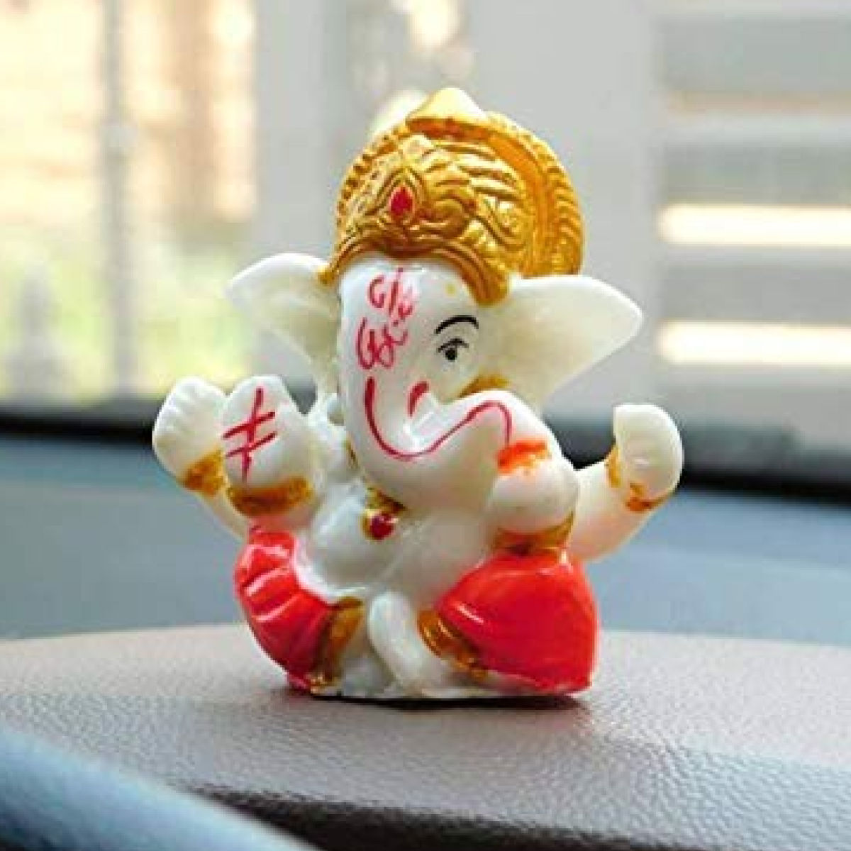 Mad Over Print Gannu Ji Car Dashboard Idols