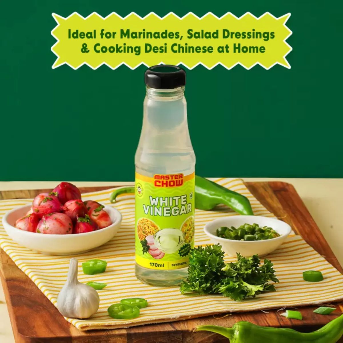 MasterChow White Vinegar 170 ml Combo