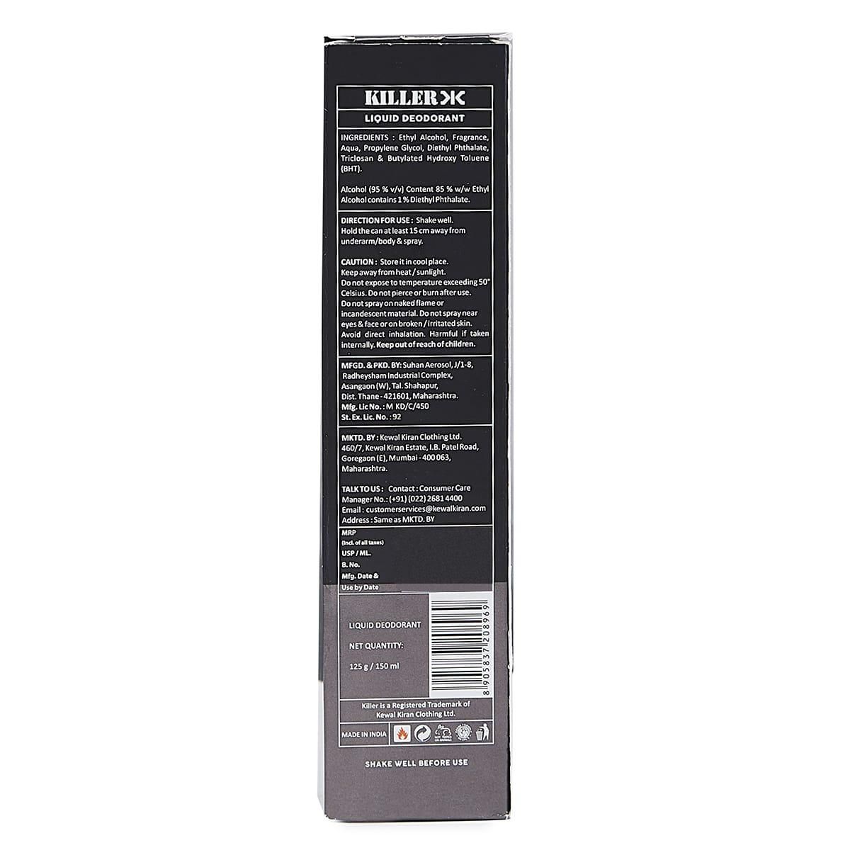 Killer Wave Liquid Deodorant