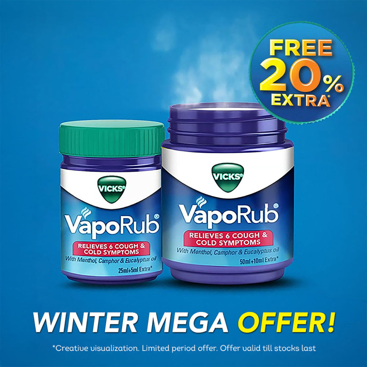 Vicks Vaporub - Relief for Cold, Cough, Congestion