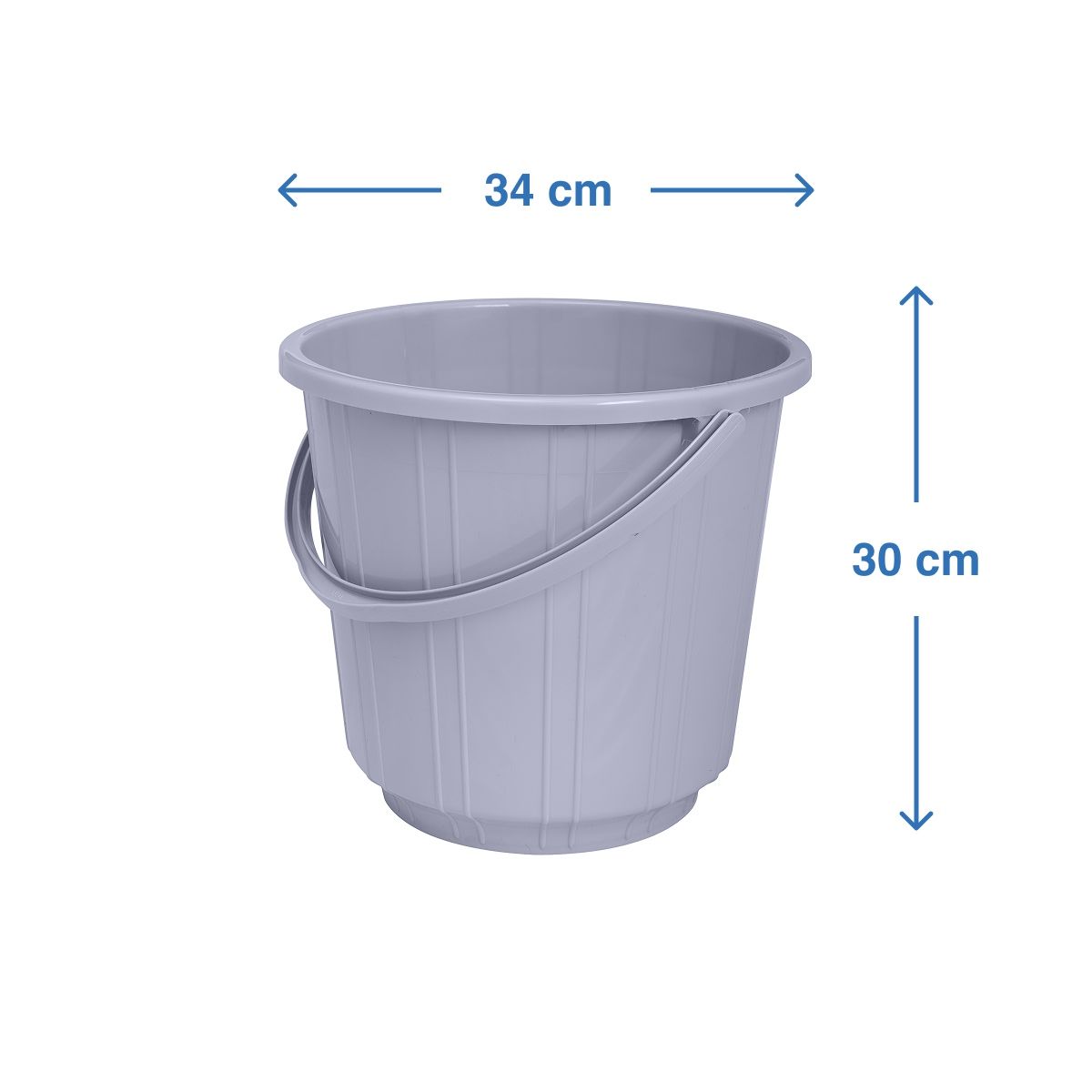 BAY6 Eco Bucket 16 L - Grey