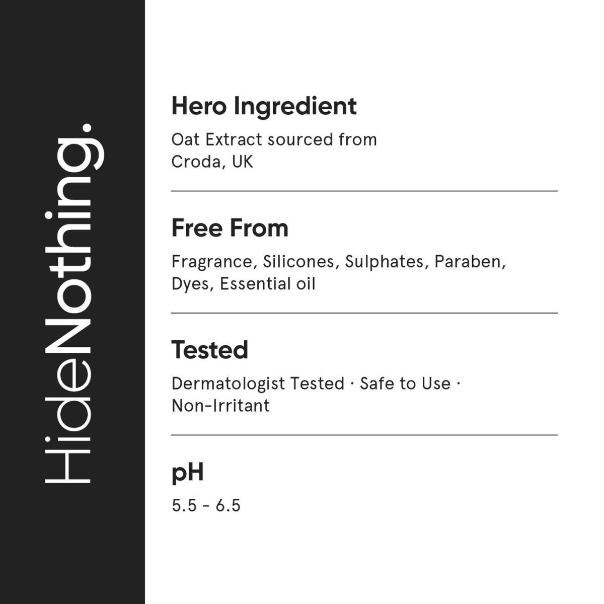 Minimalist 6% Oat Extract Gentle Cleanser For Sensitive Skin