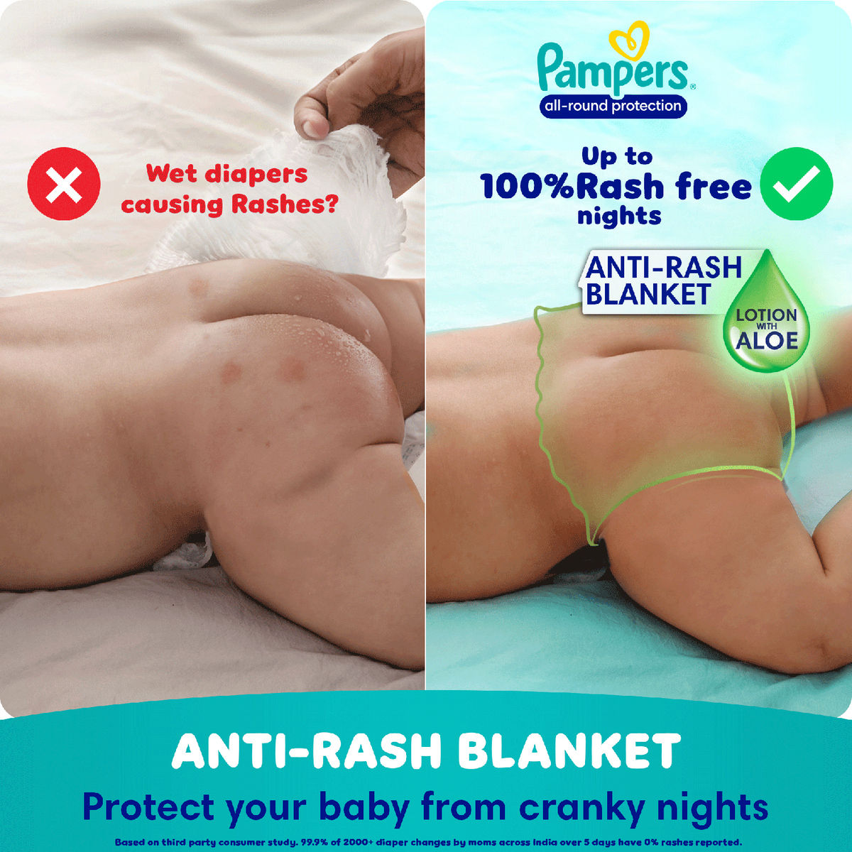 Pampers All Round Protection Baby Diapers | Pant Style | S | 30 pcs