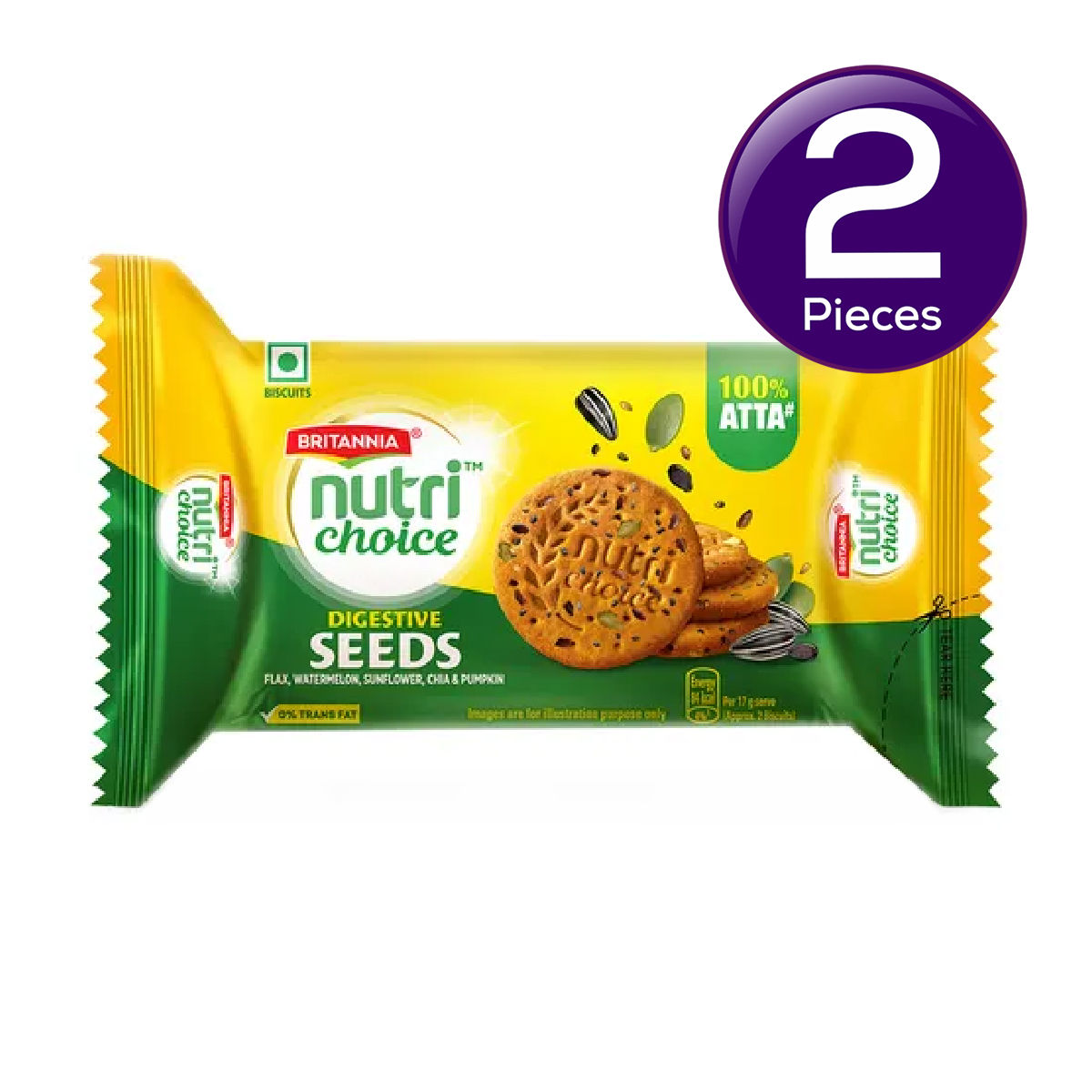 Britannia Nutrichoice Seeds Biscuits 75 g Combo