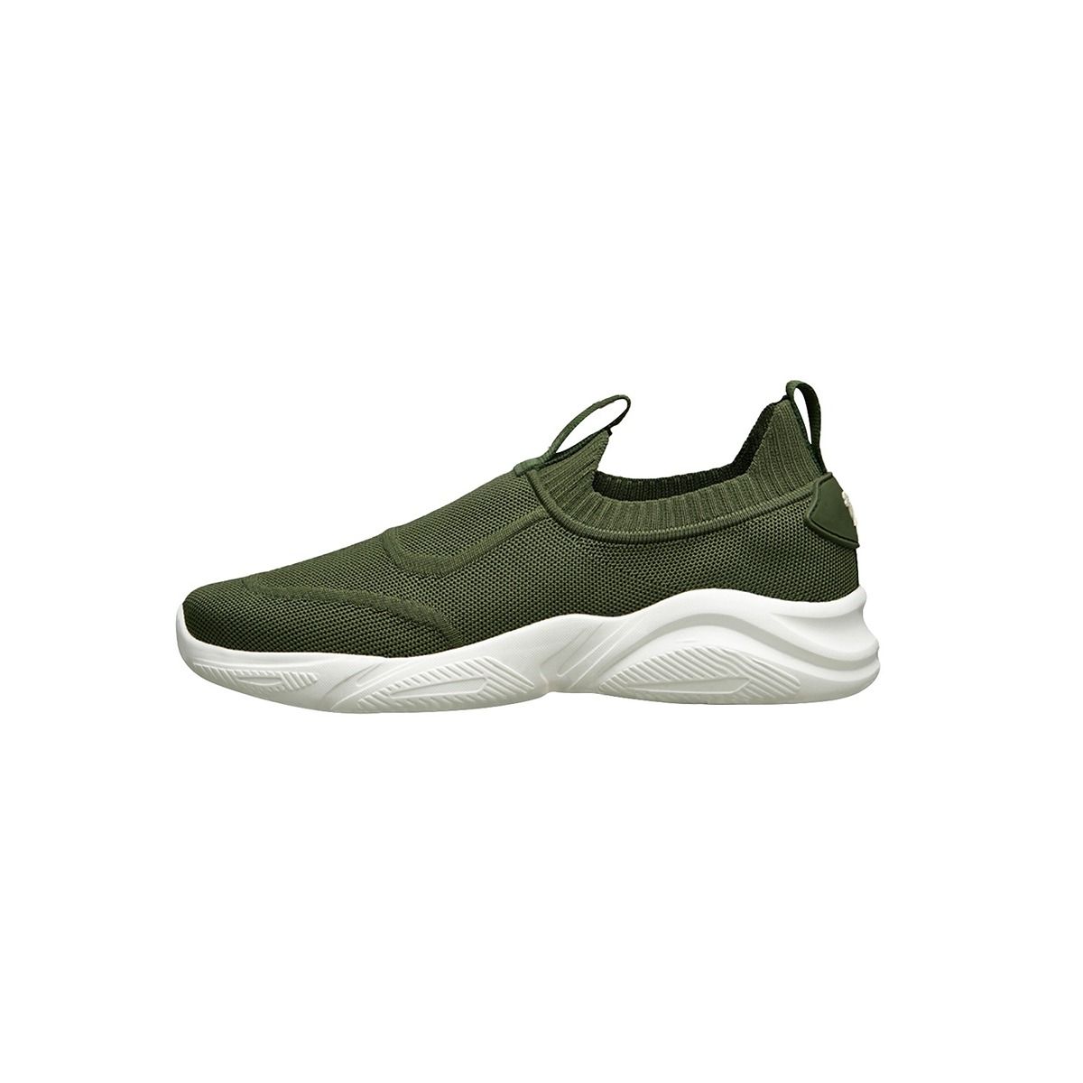 Neeman's Sole Max Slip-ons | Olive | Size- 9
