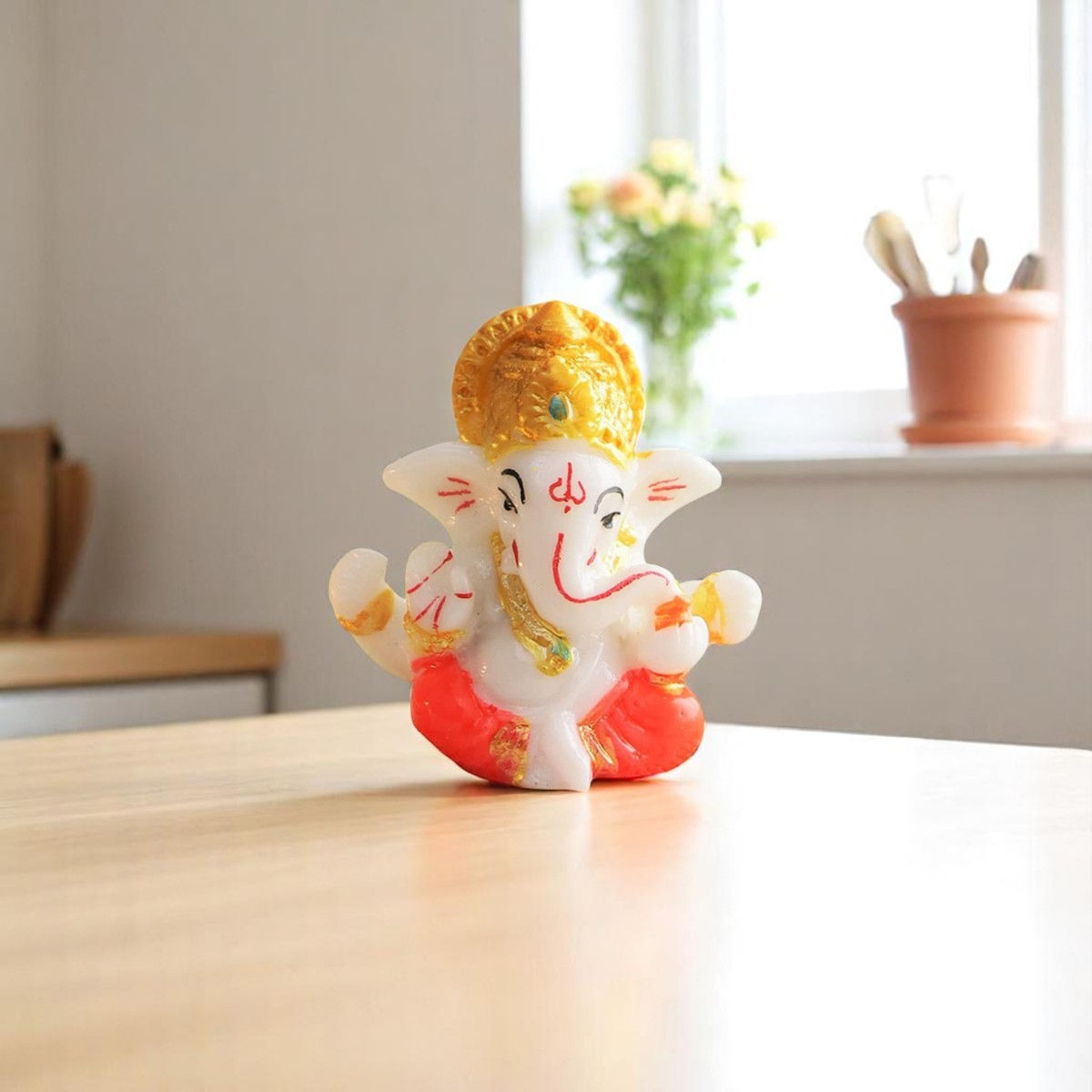 Mad Over Print Gannu Ji Car Dashboard Idols
