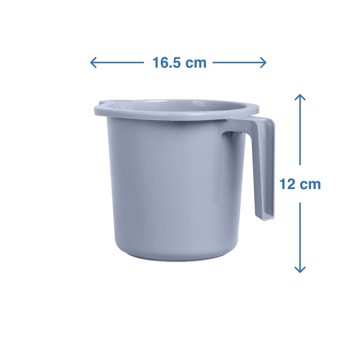 BAY6 Royce Bath Mug 1 L - Grey