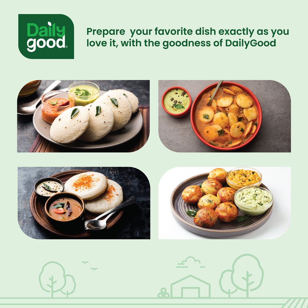 Daily Good Idli Rice 1 kg Combo
