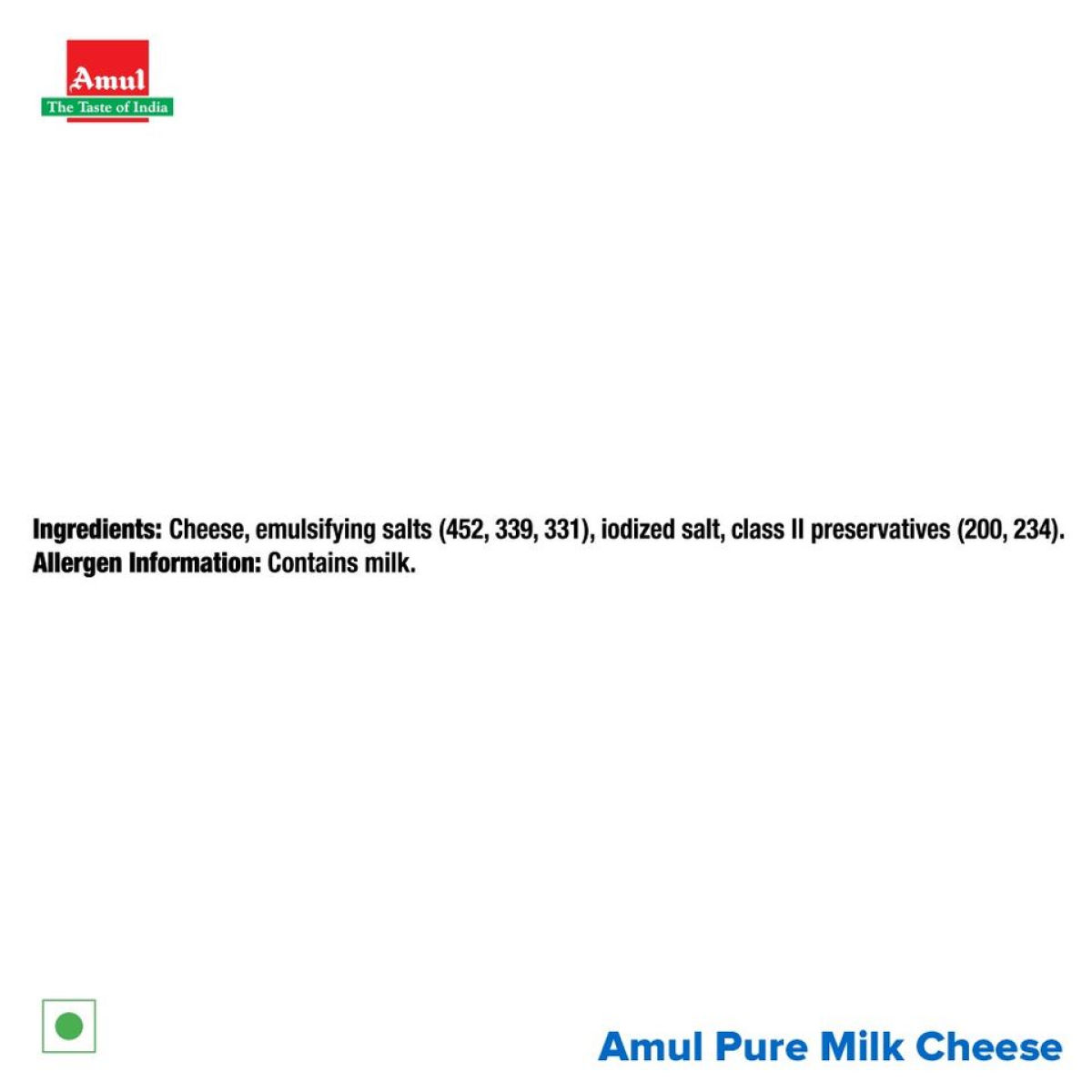 Amul Cheese - Block