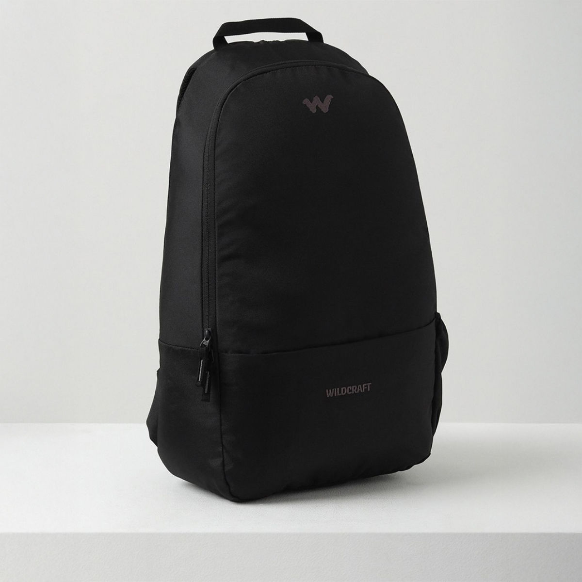 Wildcraft Unisex Solid Polyester 25 L Backpack | Black