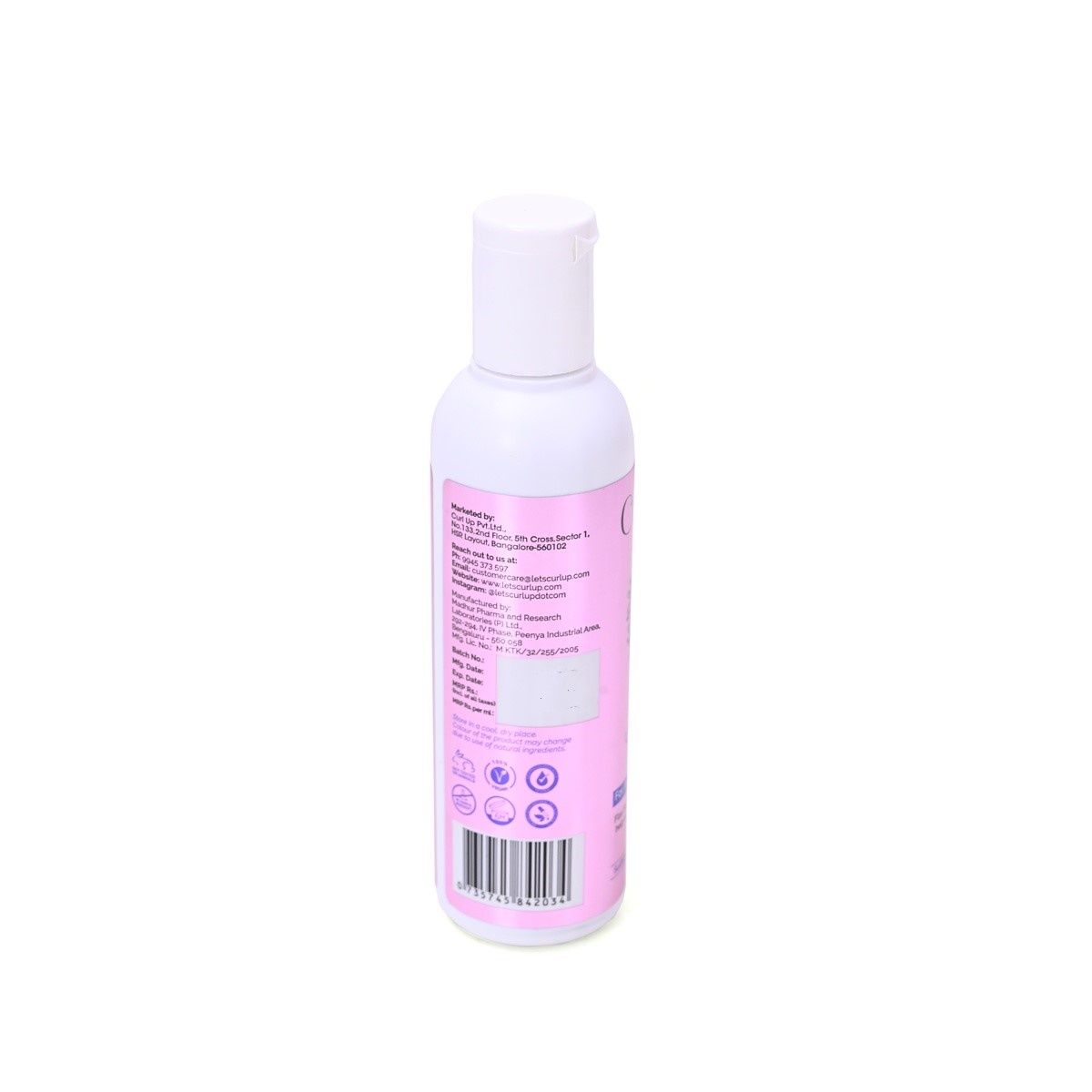 Curl Up Ultra Defining Curly Hair Gel | Strong Hold Flaxseed For Wavy & Curly Hair