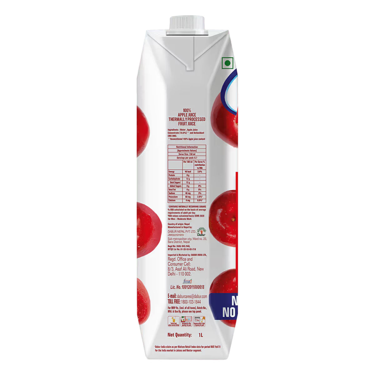 Dabur Real Activ Apple Juice