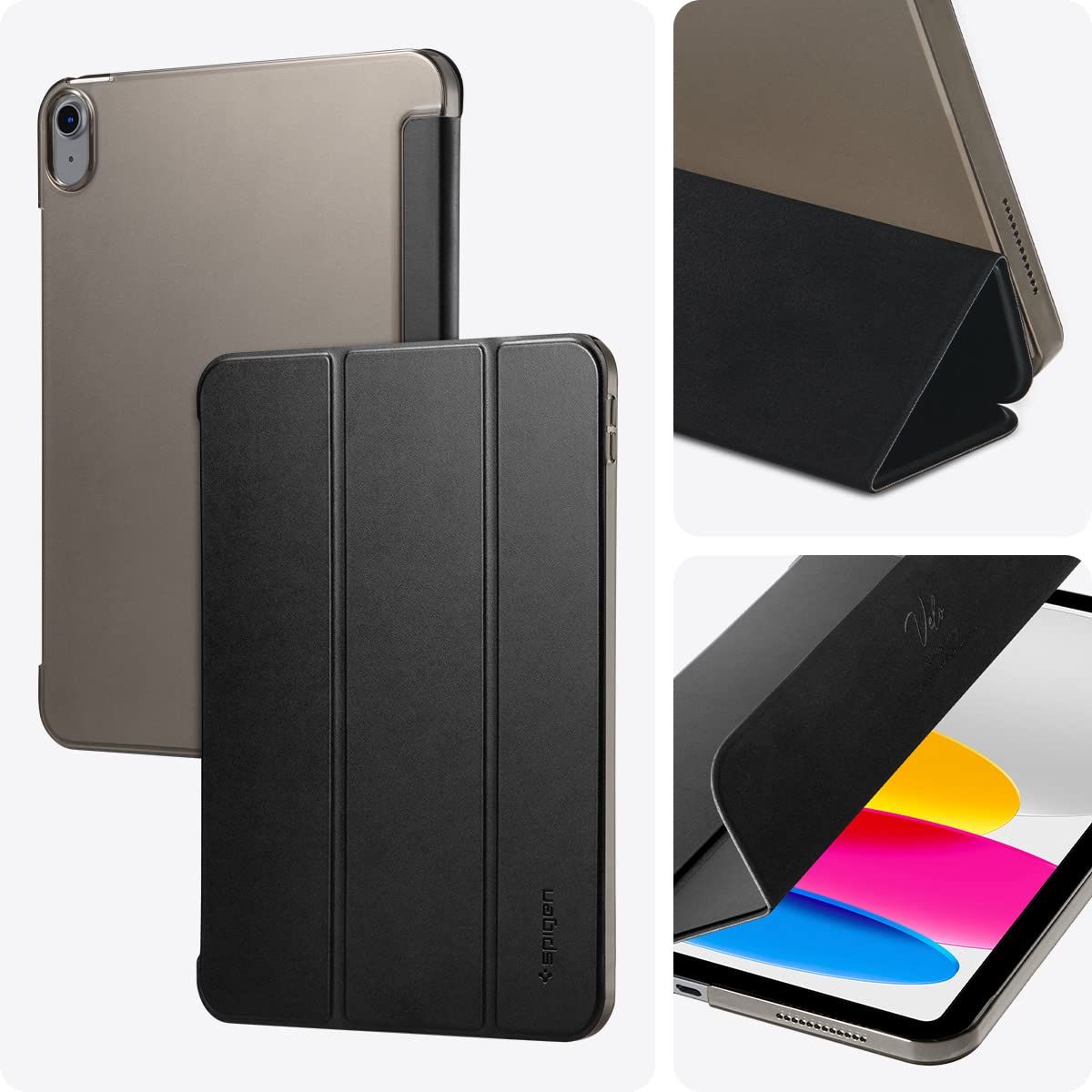 Spigen iPad 10.9 inch (2022) Case Smart Fold Black