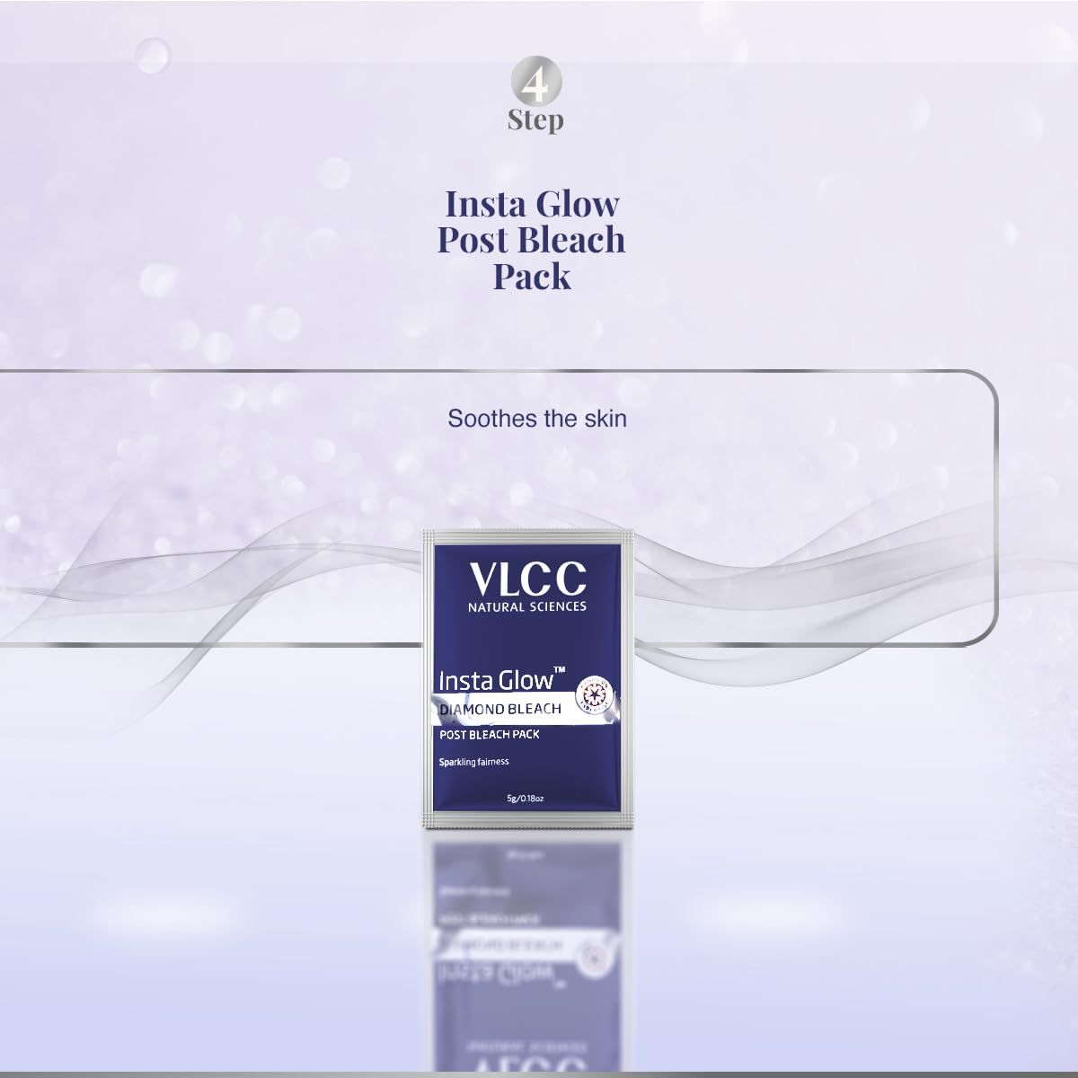 Vlcc Anti Tan Single Facial Kit(60gms) & Vlcc Insta Glow Diamond Bleach(60gms) Combo