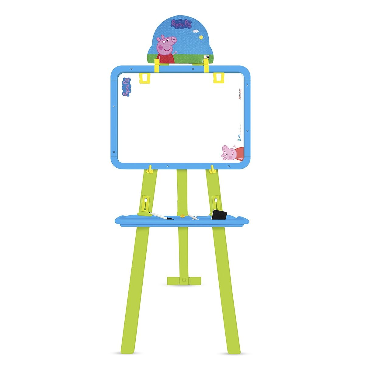 Itoys 8 in 1 Easel Board- Peppa (Colour May Vary)