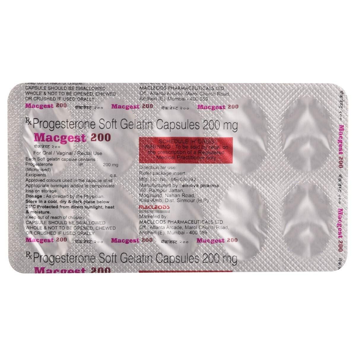 Macgest 200 Capsules