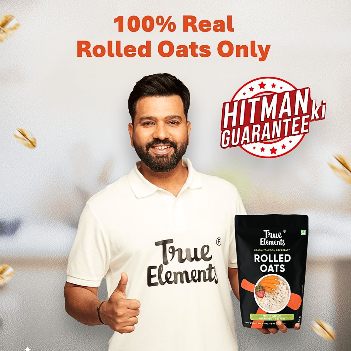 True Elements Rolled Oats | Naturally Gluten-free and Preservative-free