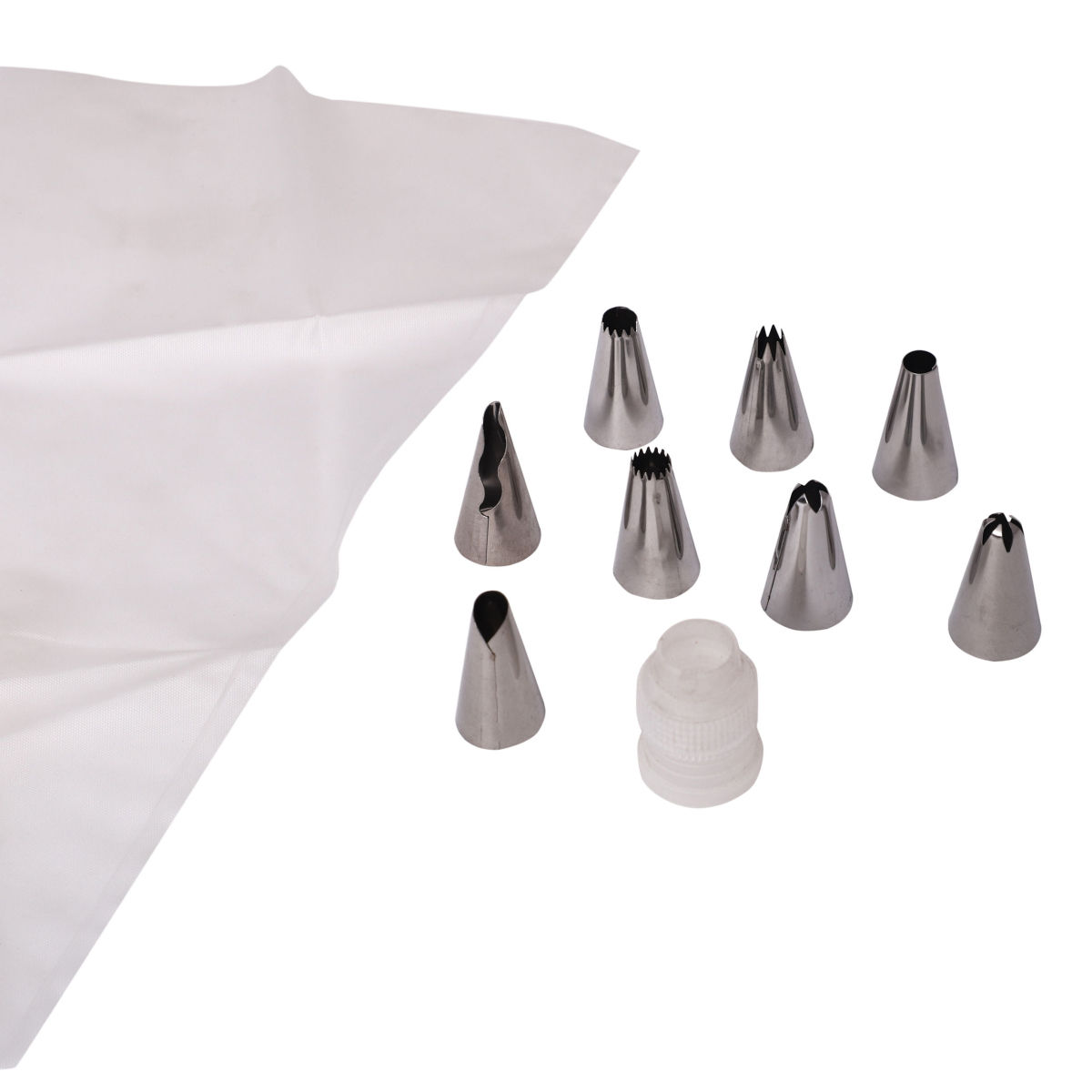 Aluminium Nozzles 8 Pcs with 1 Coupler and1 Piping