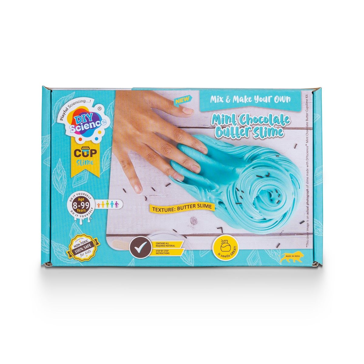 DIY Science Mint Chocolate Butter Slime Kit