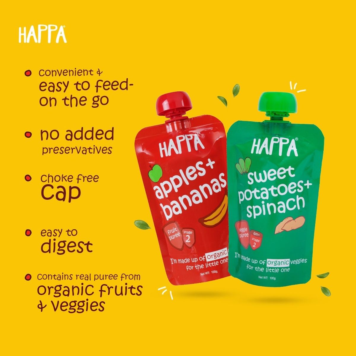 Happa Mango | Banana Puree