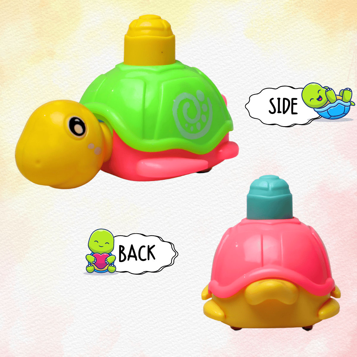 Toytales Push N Go Turtle