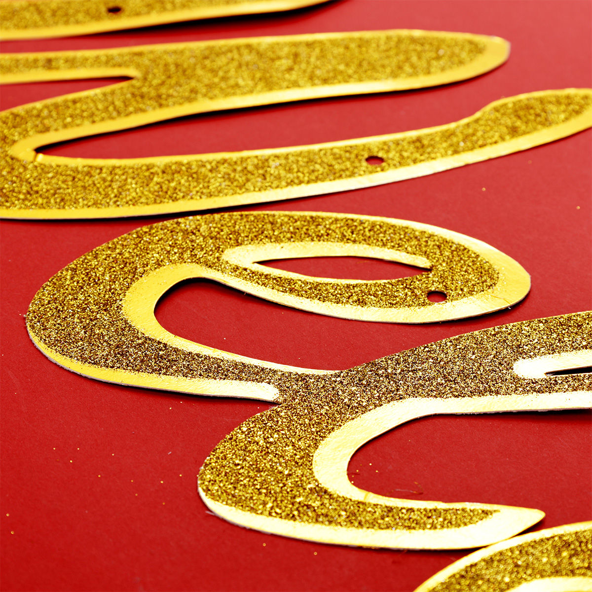 Propcon Welcome Metalic Glitter Banner