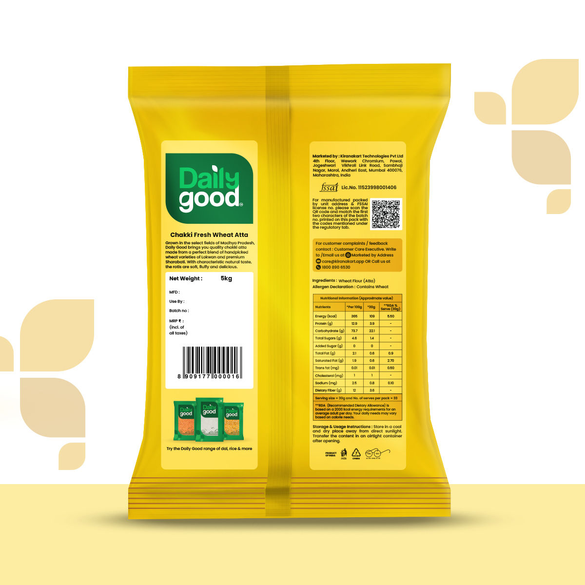 Daily Good MP Whole Wheat Atta