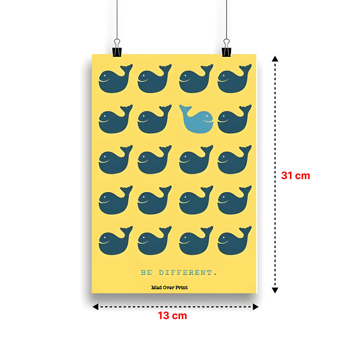 Mad Over Print Wall Poster 7 | Set of 3